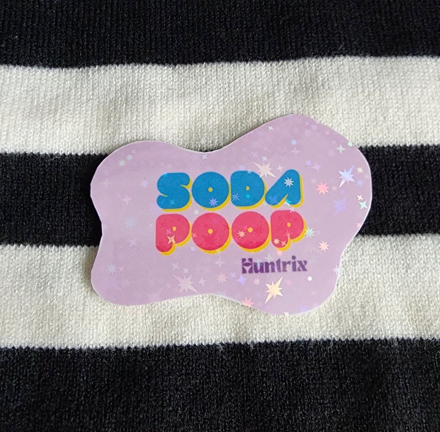 Soda Poop (Holographic Sticker)