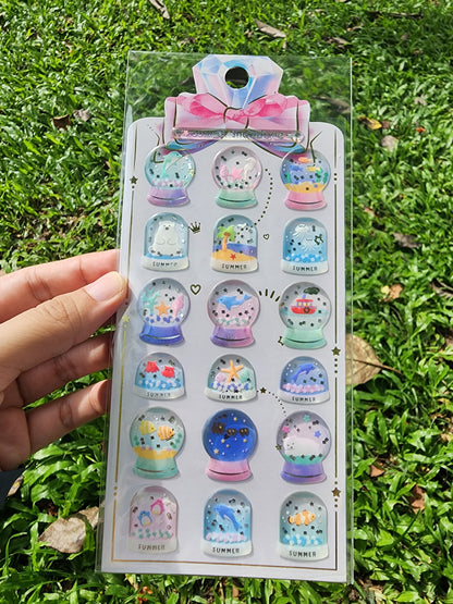 Glass Ball Stickers