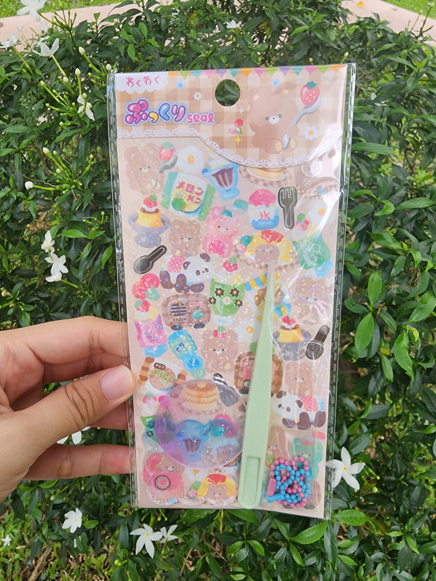 Kawaii Sticker Keychain Decor Pack