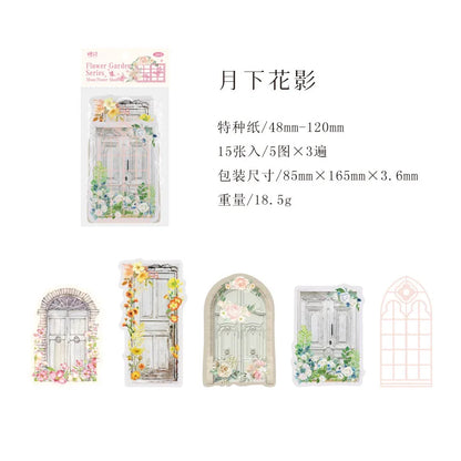 Window door craft cards